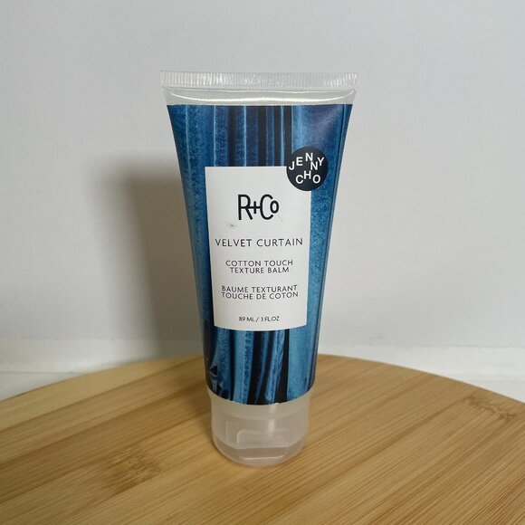 R+Co Velvet Curtain Cotton Touch Texture Balm 3 oz Light Hold Matte Effect Vegan - Picture 1 of 6